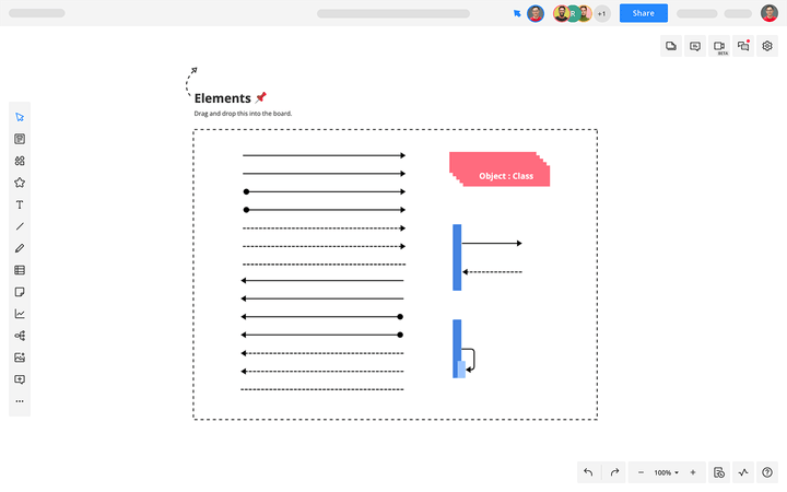 Sequence Diagram Template Cacoo Nulab