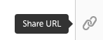 Share URL icon