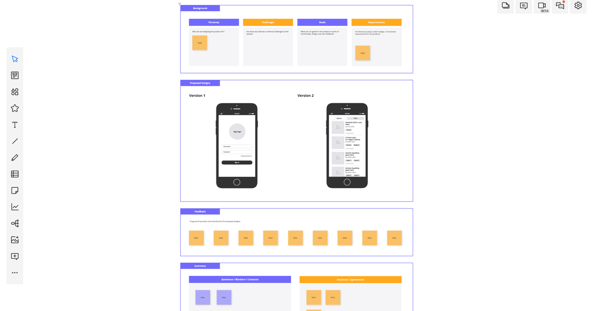 Design Review Template