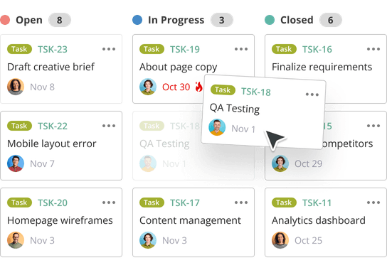 Transparent project visibility for clients and teams