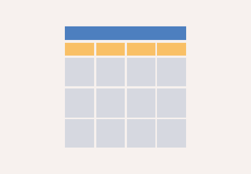 Tableau blanc du calendrier mensuel