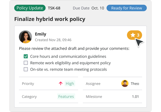 Flexible task tracking for any workflow