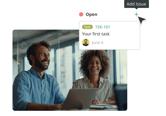 Intuitive interface for easy onboarding