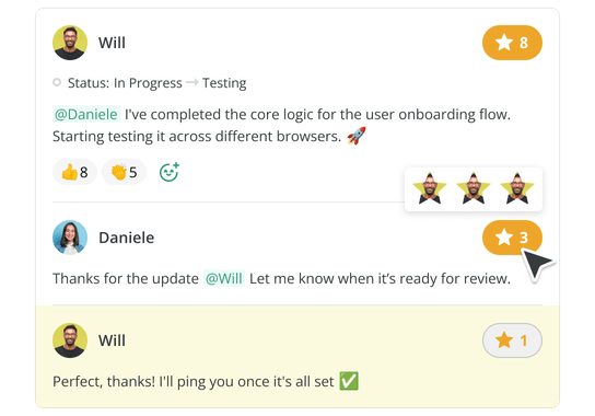 Stay in sync without micromanagement